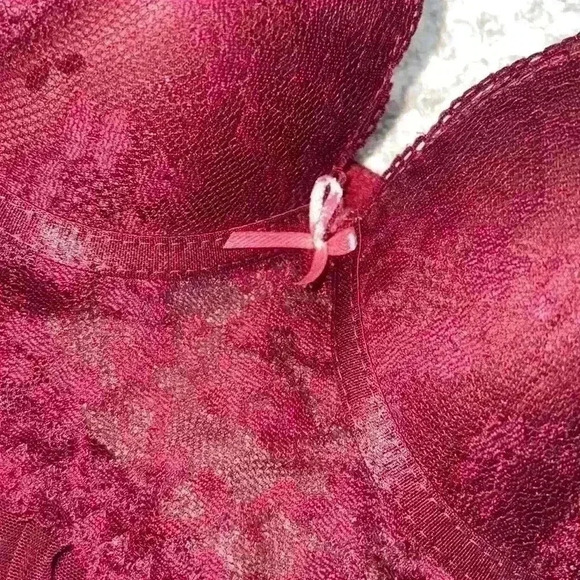 Renè Rofè Lingerie Small Burgundy/Wine Color - Picture 5 of 8